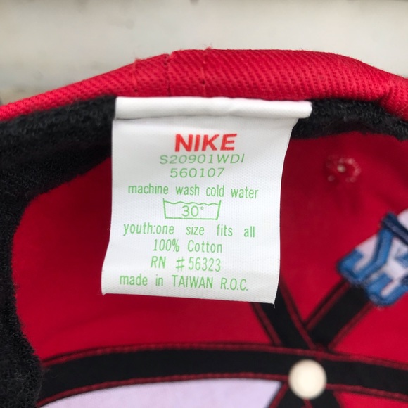 Vintage 90s Nike air Jordan vintage SnapBack youth OSFA - Picture 9 of 9